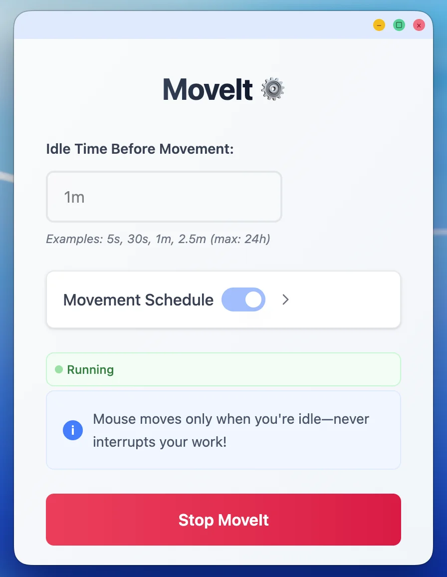 Wake from sleep feature showing automatic resumption when computer wakes up